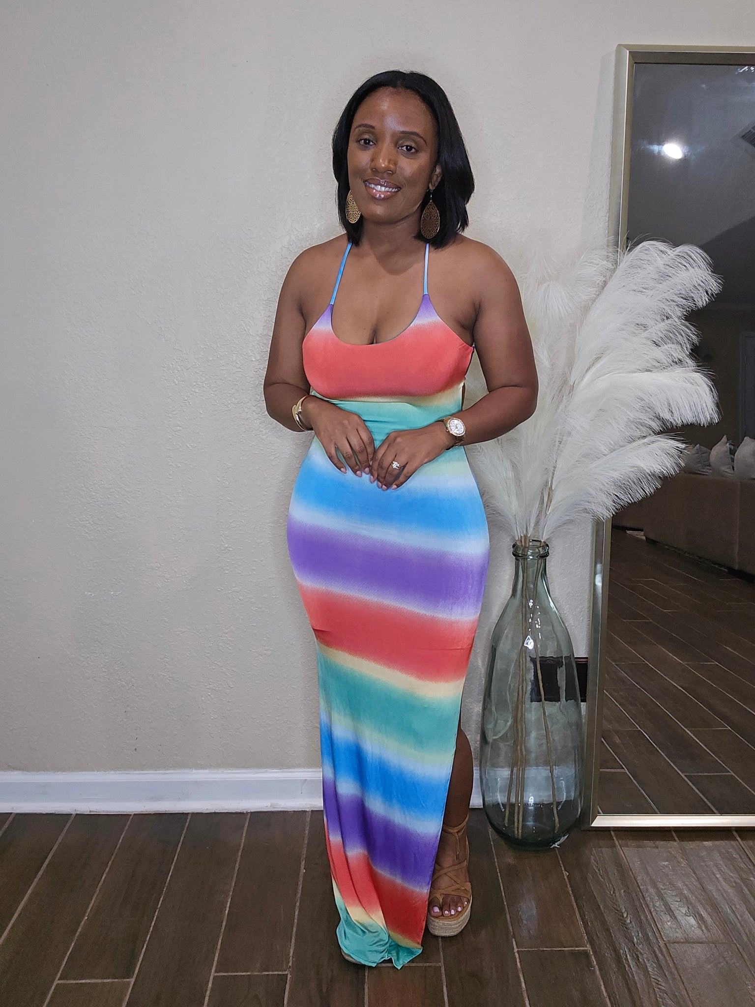 Taste the Rainbow Maxi Dress – Retail Room LA Taste the Rainbow Maxi Dress – Retail Room LA