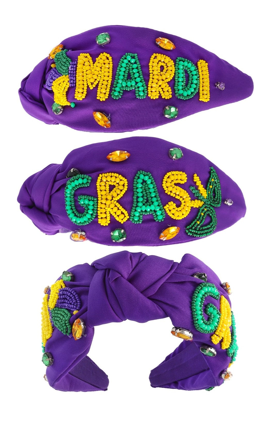 Mardi Gras Headband