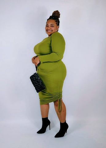 Feeling Myself Skirt Set (OLIVE)