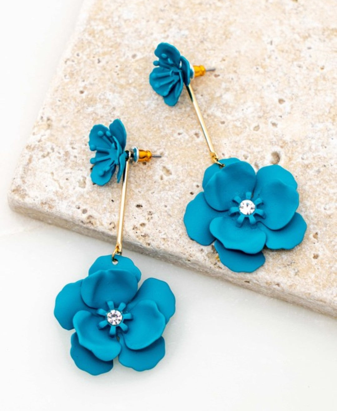 Taylor earrings(TEAL)