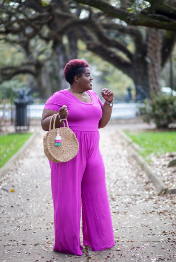 Spring Orchid Jumpsuit